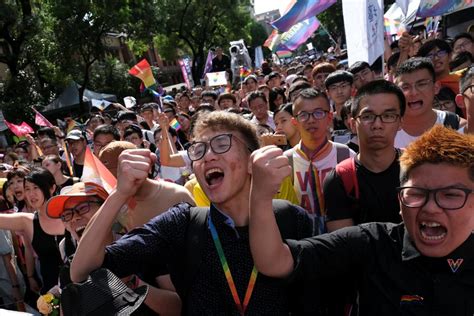 Taiwan Legalises Same Sex Marriage And Couples Plan Mass Wedding