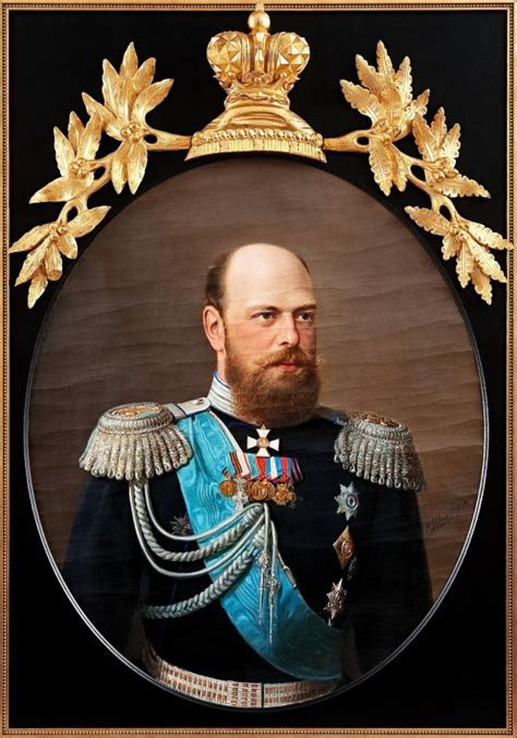 Portrait Of Emperor Alexander Iii Of Russia By Nikolay Shilder