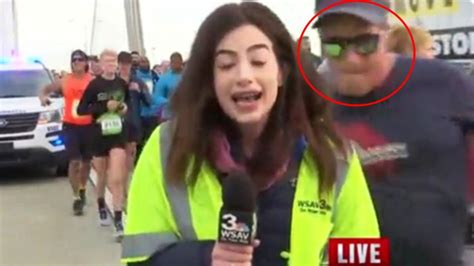 Runner Arrested After Groping Reporter On Live Tv 7news