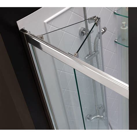 DreamLine Butterfly 35.5" x 72" Folding Frameless Shower Door & Reviews