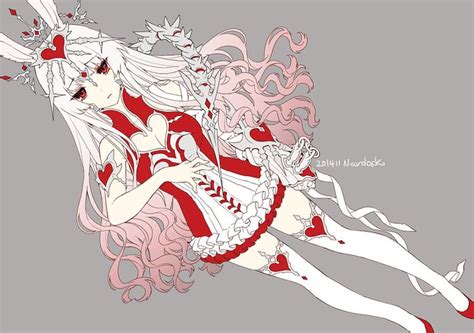 Alice In Wonderland Anime Cute Girl Pastel White Rabbit