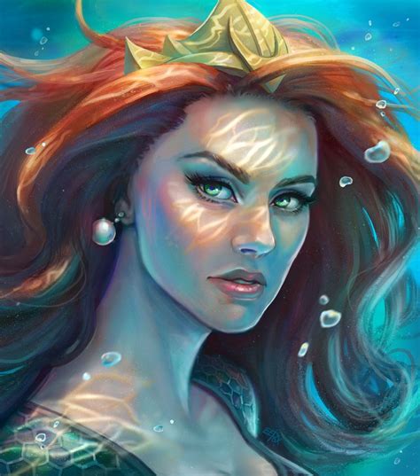 Dc 10 Mera Fan Art Pictures That Prove Shes The Real Queen Of Atlantis