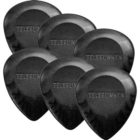 Telefunken Circle Grip 3mm Delrin Picks For Bass And 3mm Bass