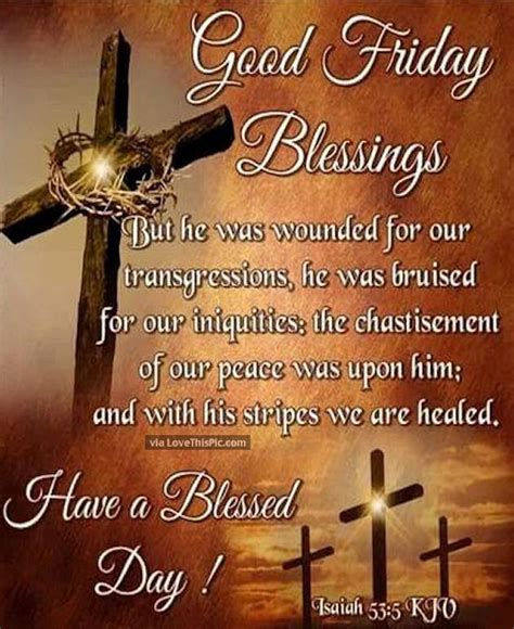 Good Friday Blessings Have A Blessed Day Pictures Photos And Images