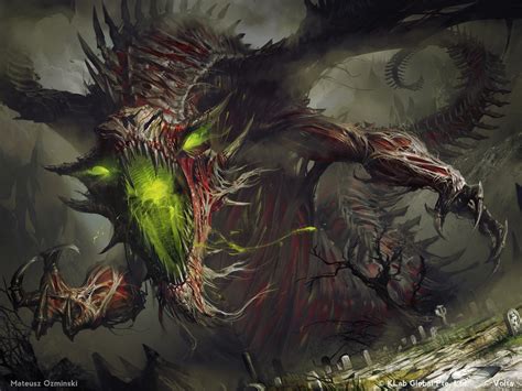 Zombie Dragon Wallpapers Wallpaper Cave