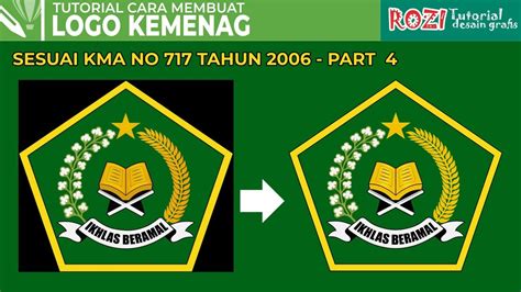 TUTORIAL CARA MEMBUAT LOGO KEMENAG DENGAN CORELDRAW X7 ...