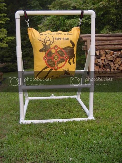 This is why i was so happy when david turman sent in this great pvc stand. DIY PVC Target Stand - TexasBowhunter.com Community ...