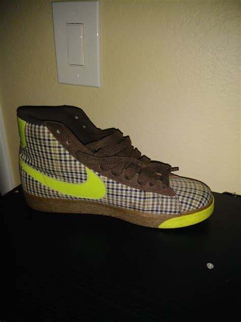 Nike Tweed Lime Green Swoosh High Top For Sale In Henderson Nv