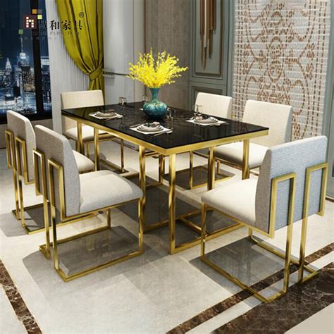 Come visit us at roca wood works, to get a look at log table and chairs. Custom Top Quality Gold Dinning Tables And Chairs,Luxury ...