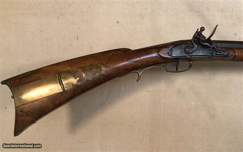 Early 19th Century Flintlock Smooth Rifle
