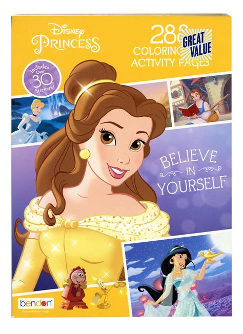 Disney Princess 288 Pg. Coloring And Activity Book - Walmart.com