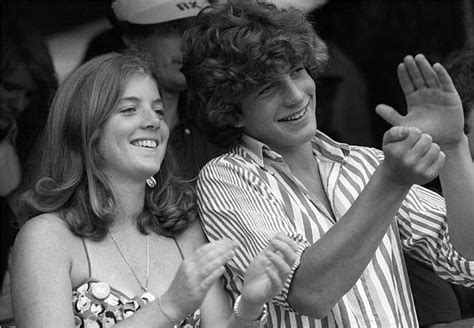 John Jr And Caroline 1976 At Rfk Celebrity Tennis Tournament John