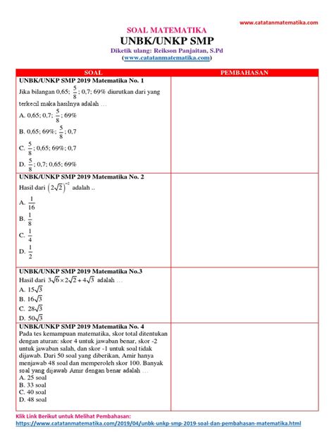 Suatu gedung perkantoran dengan ukuran 20 meter x 30 meter. Soal Matematika UNBK-UNKP SMP Tahun 2019