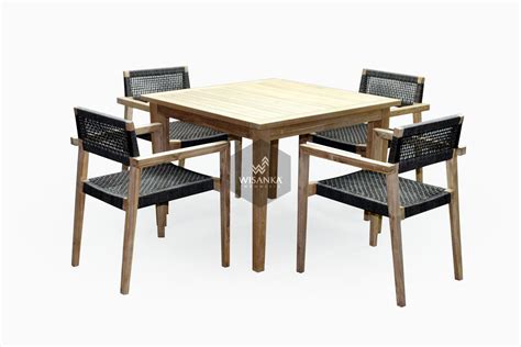 Wooden Sofia Dining Set Collection Wisanka Modern Outdoor Furniture