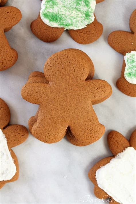 Gingerbread Man Cookies Tinas Chic Corner