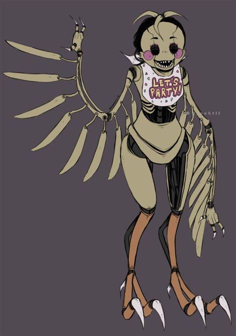 Drawkill F Naf Toy Chica B0t By Drawkill On Deviantart Funn