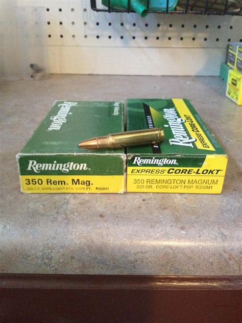 350 Remington Magnum Factory Ammo 200 gr for sale