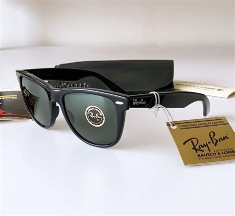 vintage bandl ray ban wayfarer ii l1724 54mm sunglasses