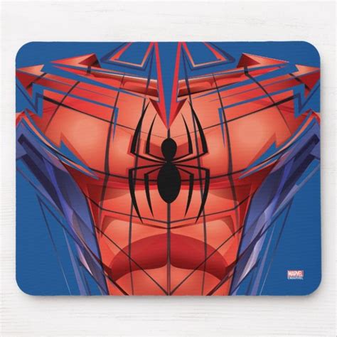 Spider Man Chest Graphic Mouse Pad Spiderman