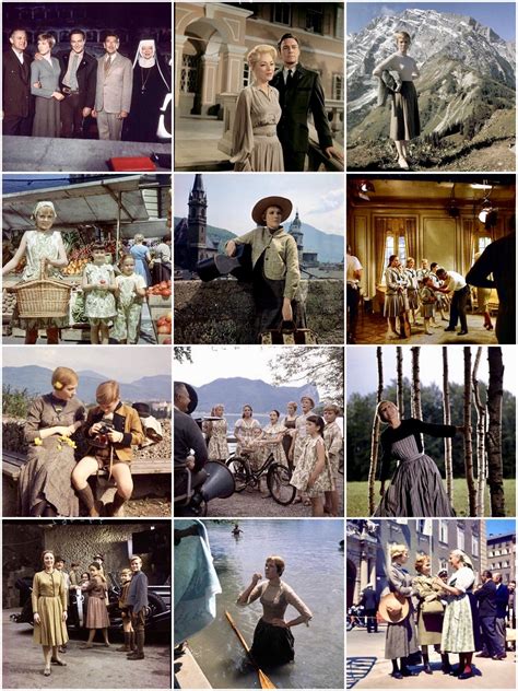 Behind The Scenes During The Production Of The Sound Of Music 20th Century Fox 1964 1965
