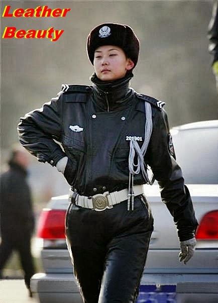 Chinese Police Woman In Leather By Dzoltanl76 On Deviantart