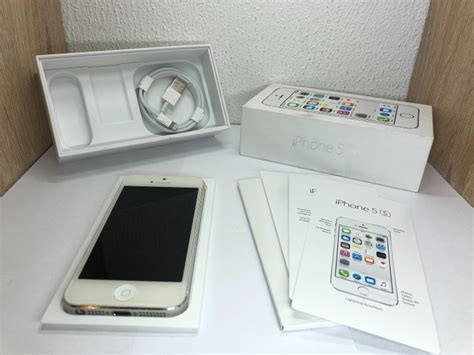 Apple Iphone 5s 32 Gb Plata En La Caja Original Catawiki
