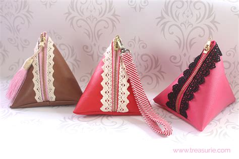 Triangle Pouch Pattern Free Tutorial Treasurie