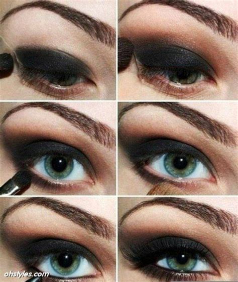 Paso A Paso Para Aplicar Maquillaje De Ojo Eye Makeup Black Eye