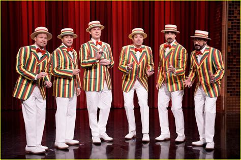 Backstreet Boys Become A Barbershop Quartet For Thong Song Performance With Jimmy Fallon
