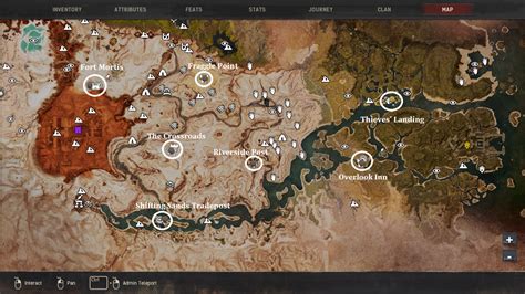 Conan Exiles Iron Locations Map
