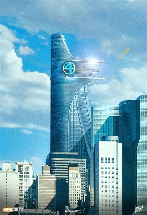 Stark Tower Avengers Tower Fantastic Four Marvel Cinematic Universe