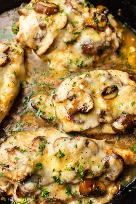 It would never get us through the night, so i quickly made a baked rice dish and started it in the oven first. Mozzarella Mushroom White Wine Chicken • Salt & Lavender