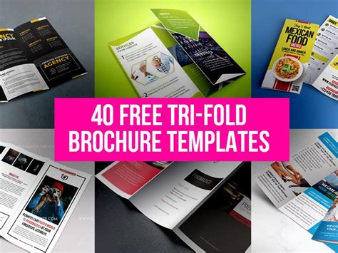 40 Free Tri Fold Brochure Templates Free Psd Ui Download
