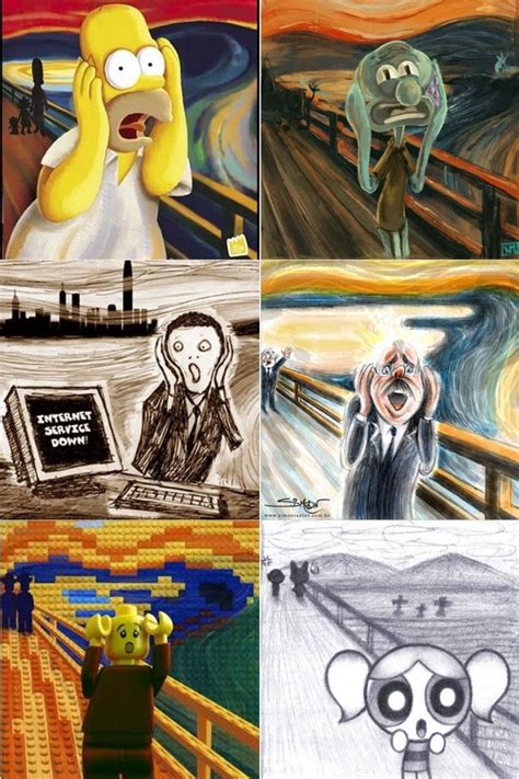 O Grito as melhores releituras do clássico de Munch O grito Pintura