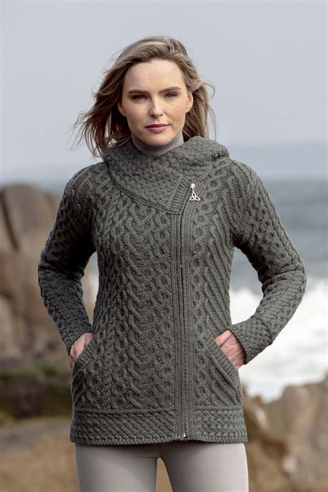 Apparel, home & more · new deals every day · new events every day HEART DESIGN SIDE ZIP CARDIGAN WITH HOOD HD4916 (With ...