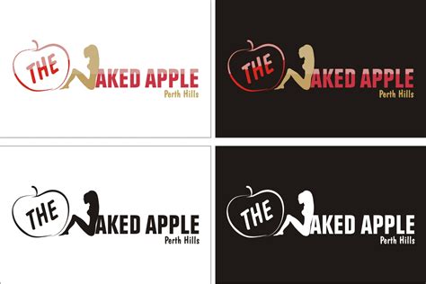 Logo Design For The Naked Apple By Humming Design