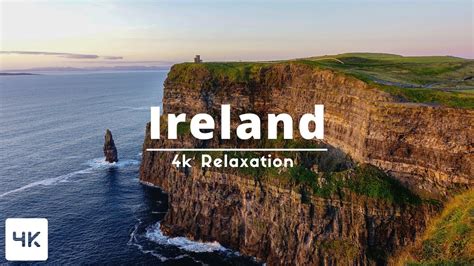 Ireland 4k Beautiful Scenery With Relaxing Music Youtube