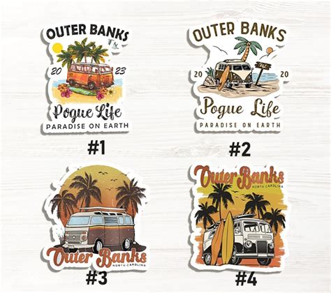 Outer Banks Pogues Life Sticker Pogues Life Stickerpogues Etsy
