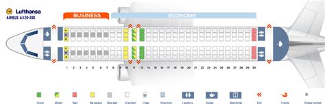 Airbus A320 Seating Map