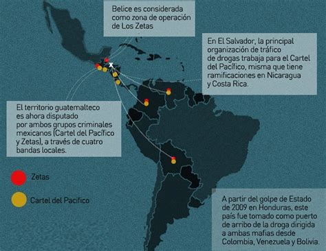 El Control De Los Carteles Mexicanos En Centroamérica Idl Reporteros