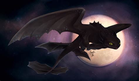 Night Fury How To Train Your Dragon Fan Art 19938159 Fanpop