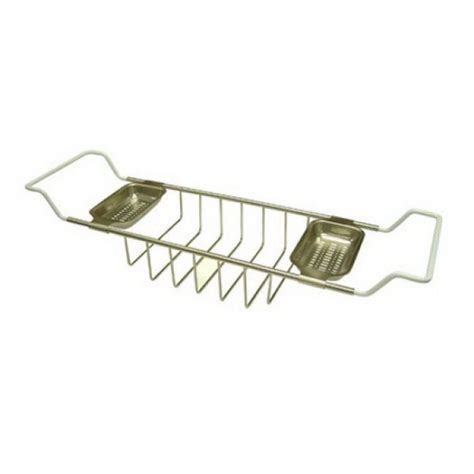 Choose from contactless same day delivery, drive up and more. Kingston Brass Claw Foot Bathtub Caddy Basket Brass ...
