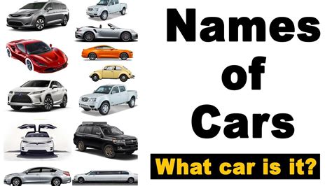 However, they are suvs in name only, and they. Different Types Of Cars Images With Names - Images Poster
