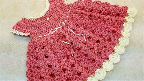 How To Create A Crochet Baby Dress