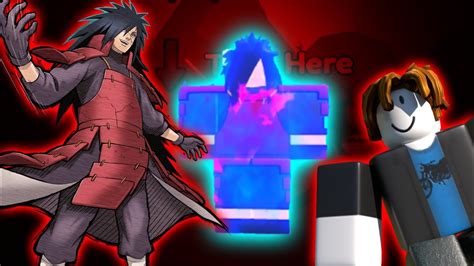 I Train Myself To Defeat Madara Uchiha Roblox Anime Energy Clash