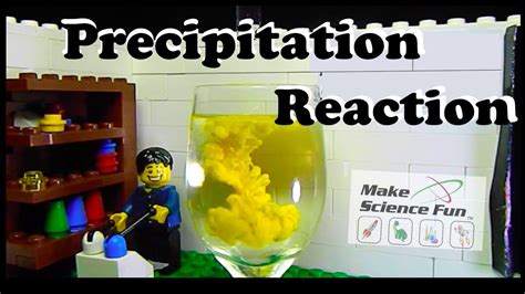 Tiny Science Amazing Precipitation Chemical Reaction Make Science Fun