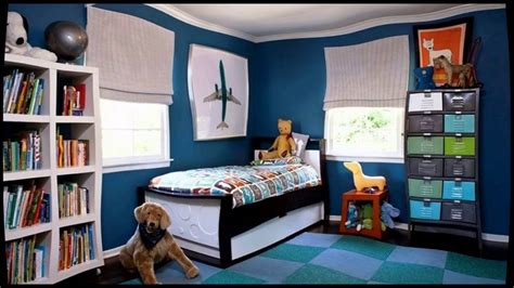 Kids Bedroom Paint Blue Youtube