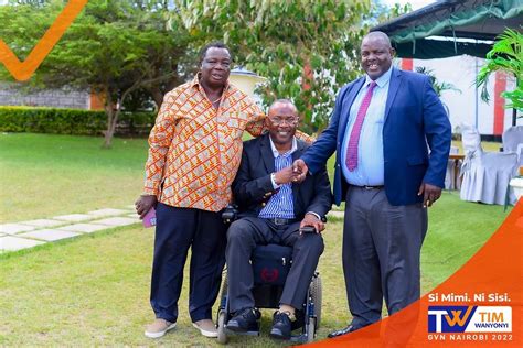 Hon Tim Wanyonyi On Twitter Thank You Mzee Atwoli Our Team Feels Energised And Blessed