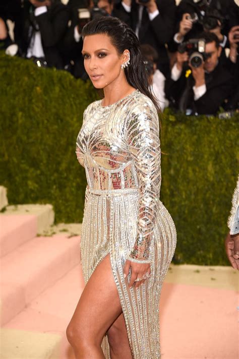 Met Gala 2016 Kim Kardashian Oozes Sex Appeal In Sequin Gown