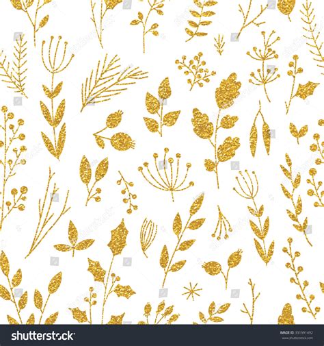 It has prepared as completely free for your powerpoint presentations. Vector Gold Seamless Pattern, Floral Texture With Hand ...